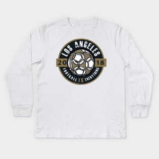 Football Is Everything - (LA) Los Angeles FC Vintage Kids Long Sleeve T-Shirt